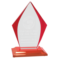 Flame Series Red Accented Upright 