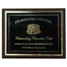 Custom Laser Engraved Particle Wood Plaque