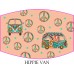 Hippie Van Face Mask