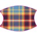Light Blue Tartan Face Mask Light Blue Tartan Face Mask