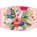 Pink Bloom Floral Face Mask