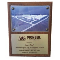 Plexiglass Frame on Plaque Plexiglass Frame on Plaque