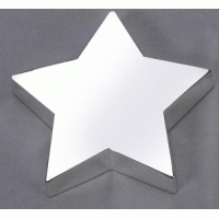 Silver Star Paperweight