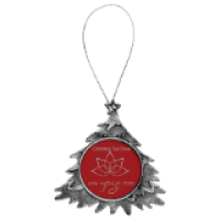 Antique Silver Tree Ornament