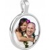 Silver Round Pendant