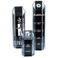 Hexagon Acrylic Tower