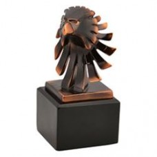 Eagle Head Bronze Figure