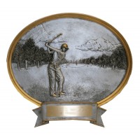 Male Golf Sports Legends Oval