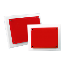 White Wood Piano Finish Plaque