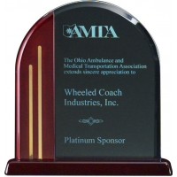 Arch Series with Rosewood Finish Base